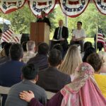 New citizens naturalized and celebrated at Lynden Sculpture Garden