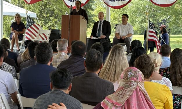 New citizens naturalized and celebrated at Lynden Sculpture Garden