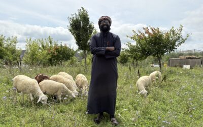 Visiting imam experiences farm life at Masjid Al Qur’an