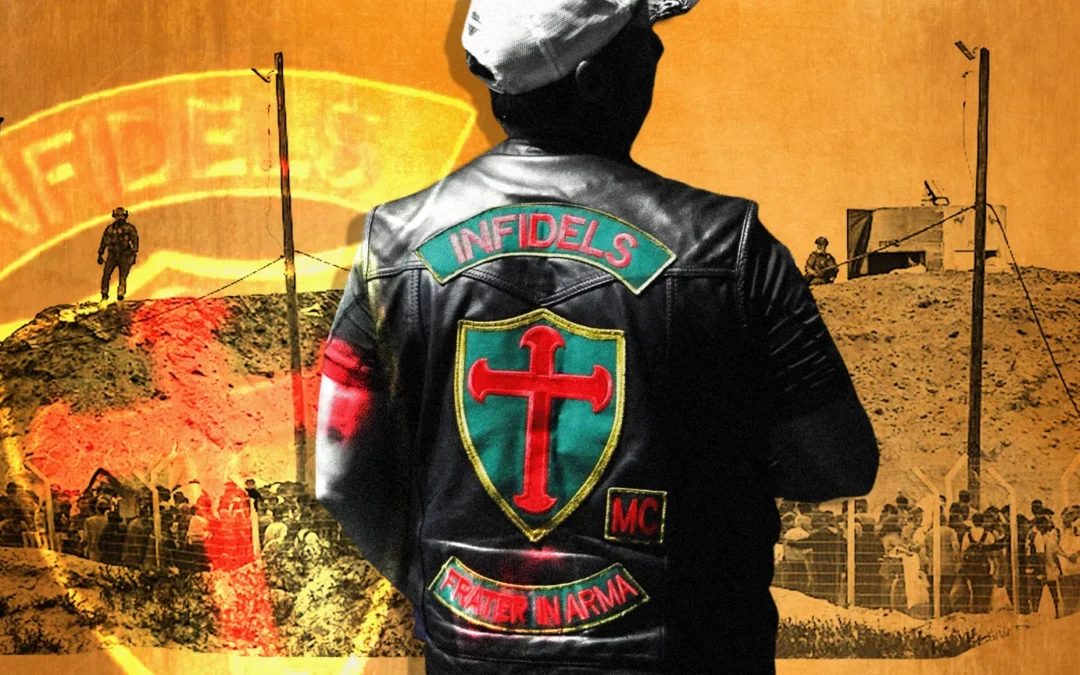 Anti-Islamic US biker gang members run security at deadly Gaza aid sites