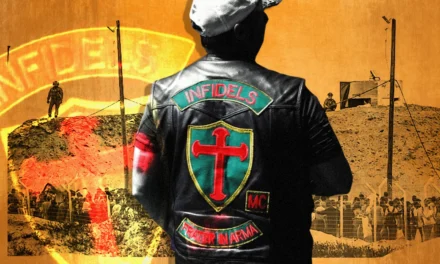 Anti-Islamic US biker gang members run security at deadly Gaza aid sites