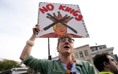Millions of US protesters hold anti-Trump ‘No Kings’ rallies