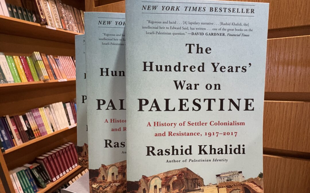 IRC Interfaith Book Club tackles misconceptions of Palestine’s history