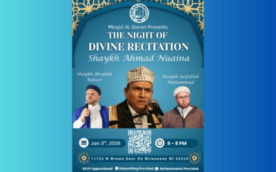 World-renowned Quran reciter Shaykh Ahmed Nuaina to visit Milwaukee