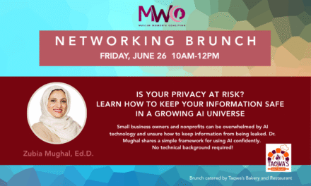 Muslim Women’s Coalition Networking Brunch: How to be safe online in an AI world
