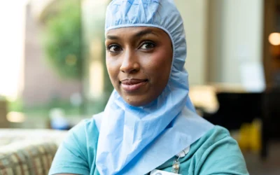 Bridging faith, health: North Memorial rolls out hygienic hijabs for Muslim staff, patients