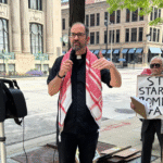 Who’s that clergyman protesting for Palestinian rights? Wisconsin Muslim Journal finds out.