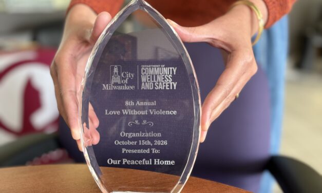 Our Peaceful Home wins Milwaukee’s Purple Ribbon Award