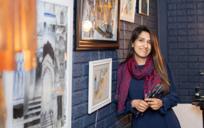 Bint Jamila’s Table and artist Rida Fatima’s unique Arabic calligraphy workshop
