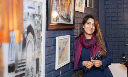 Bint Jamila’s Table and artist Rida Fatima’s unique Arabic calligraphy workshop